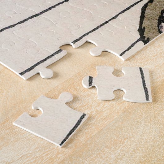 De 'Science Tree Evening Dress' - George Barbier Legpuzzel (Zijkant)