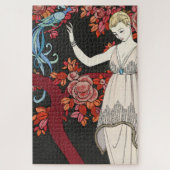 De 'Science Tree Evening Dress' - George Barbier Legpuzzel (Verticaal)