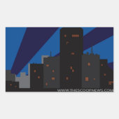 De Scoop News City sticker (Voorkant)