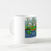 De Scorpion en de kikker Koffiemok (Voorkant links)