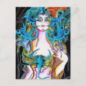 De Scorpion Woman Briefkaart (Voorkant)