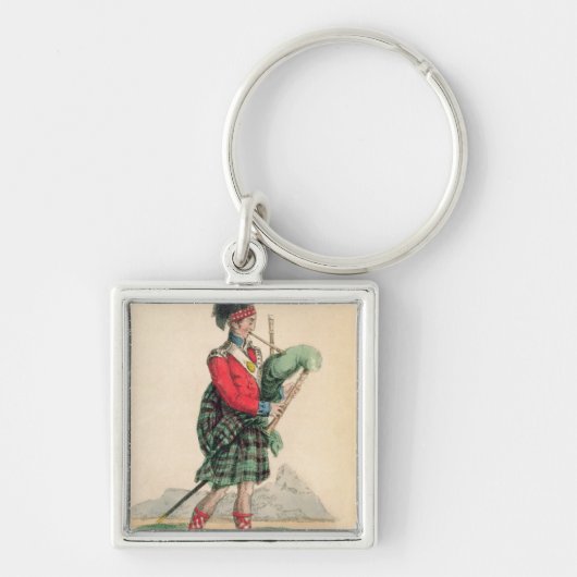 De Scotch Piper Sleutelhanger (Voorkant)