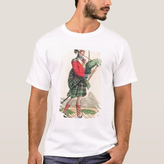 De Scotch Piper T-shirt (Voorkant)
