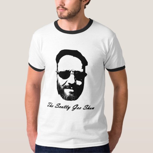 De Scotty Gee Show Logo Ringer T-Shirt (Voorkant)