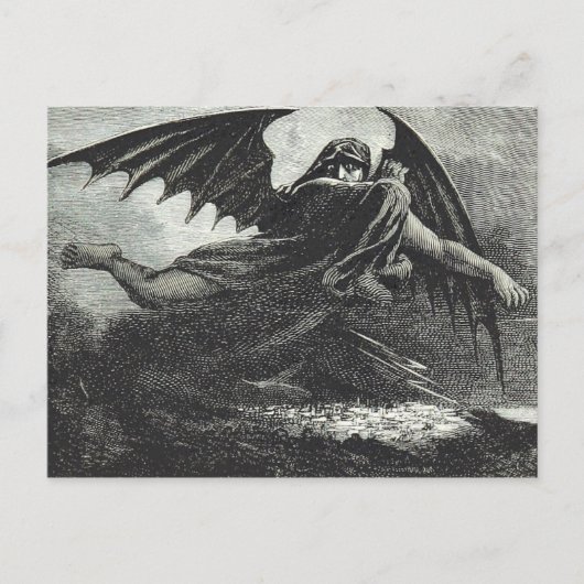 De scourge briefkaart (Voorkant)