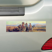 De Scouts Bumpersticker (Op auto)