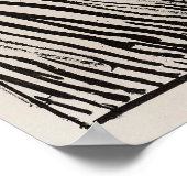 De Scream (1895) van Edvard Munch. Poster (Hoek)