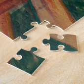 De Scream, 1910, van Edvard Munch Legpuzzel (Zijkant)