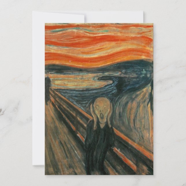 De Scream - Edvard Munch (Voorkant)