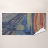 De Scream, Edvard Munch Badhanddoek (Badhanddoek)