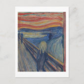 De Scream, Edvard Munch Briefkaart (Voorkant)
