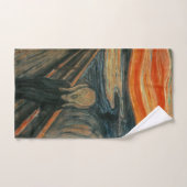 De Scream - Edvard Munch Handdoek (Handdoek)