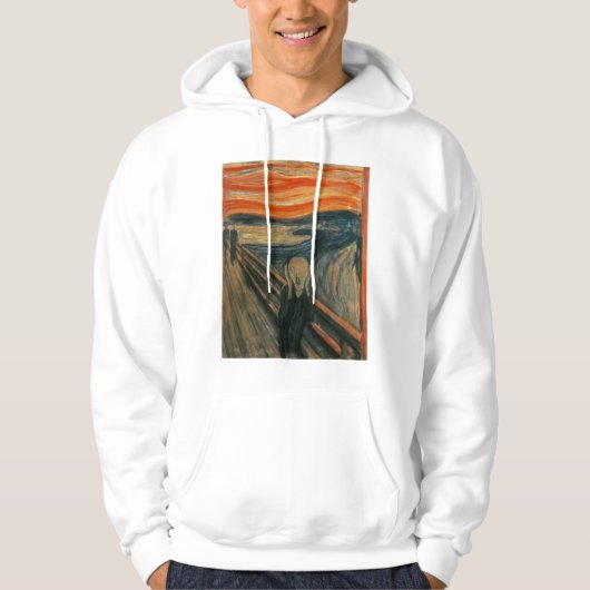 De Scream - Edvard Munch Hoodie (Voorkant)