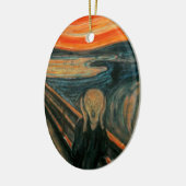De Scream (Edvard Munch) Keramisch Ornament (Links)