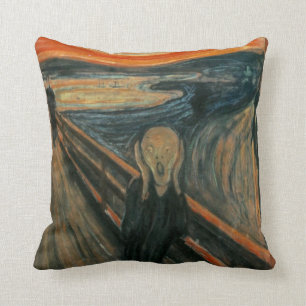 De Scream - Edvard Munch Kussen