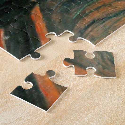 De Scream (Edvard Munch) Legpuzzel (Zijkant)