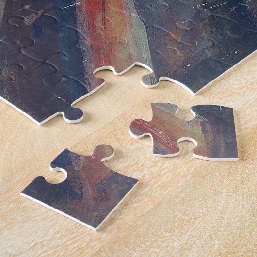 De Scream, Edvard Munch Legpuzzel (Zijkant)