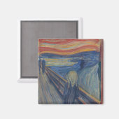 De Scream, Edvard Munch Magneet (Voorkant / Achterkant)