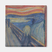 De Scream, Edvard Munch Magneet (Voorkant)