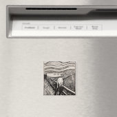 De Scream Edvard Munch Magneet (Insitu (Vaatwasser))