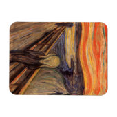 De Scream - Edvard Munch Magneet (Horizontaal)