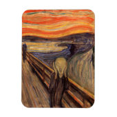 De Scream - Edvard Munch Magneet (Verticaal)