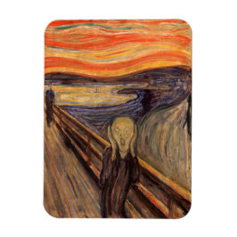 De Scream - Edvard Munch Magneet