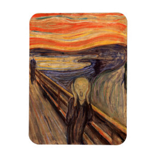 De Scream - Edvard Munch Magneet