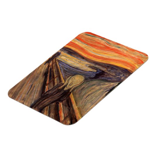 De Scream - Edvard Munch Magneet (Linkerzijde)