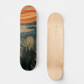 De Scream - Edvard Munch Persoonlijk Skateboard (Voorkant)