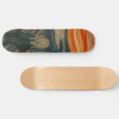De Scream - Edvard Munch Persoonlijk Skateboard (Horizontaal)