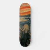 De Scream - Edvard Munch Persoonlijk Skateboard (Voorkant)