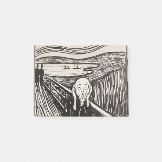 De Scream Edvard Munch Post-it® Notes (Voorkant)