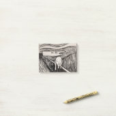 De Scream Edvard Munch Post-it® Notes (Op bureau)