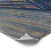 De Scream, Edvard Munch Poster (Hoek)