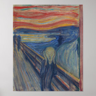 De Scream, Edvard Munch Poster