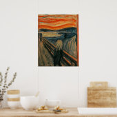 De Scream - Edvard Munch Poster (Keuken)