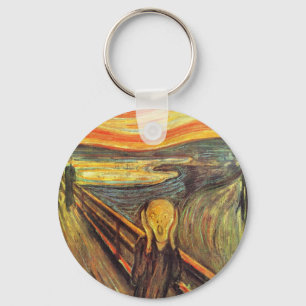 De Scream - Edvard Munch Sleutelhanger
