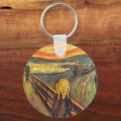 De Scream - Edvard Munch Sleutelhanger (Voorkant)