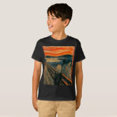 De Scream (Edvard Munch) T-shirt (Voorkant volledig)