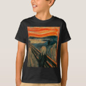 De Scream (Edvard Munch) T-shirt (Voorkant)