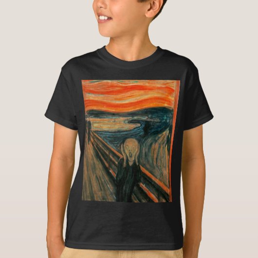 De Scream (Edvard Munch) T-shirt (Voorkant)