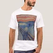 De Scream, Edvard Munch T-shirt (Voorkant)