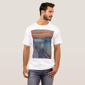 De Scream, Edvard Munch T-shirt (Voorkant volledig)