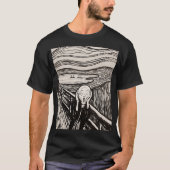 De Scream Edvard Munch T-shirt (Voorkant)