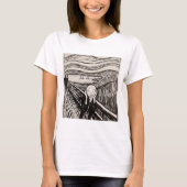 De Scream Edvard Munch T-shirt (Voorkant)