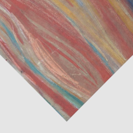 De Scream, Edvard Munch Tissuepapier (Detail)