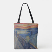 De Scream, Edvard Munch Tote Bag (Achterkant)