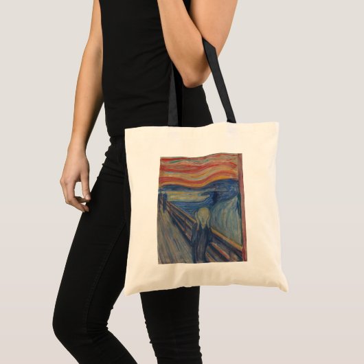 De Scream, Edvard Munch Tote Bag (Voorkant (product))