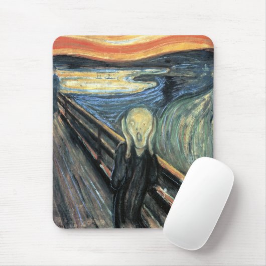 De Scream Mousepad Muismat (Met muis)
